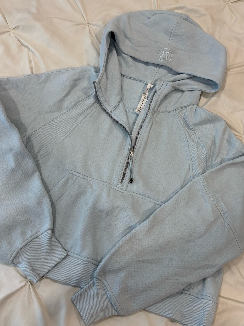 Lululemon Half Zip Cropped Scuba
